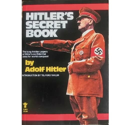 Hitlers Secret Book By Adolf Hitler