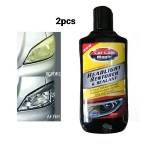 Car Care Magic Headlight Restoration Polish - 2pcs - 237ml