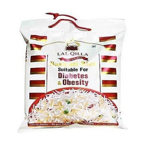 Lal Qilla 5kg Basmati Rice - Suitable For Diabetics And Obese