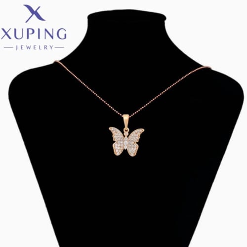 Fashion Elegant Romantic Insect Shape Gold Color Pendant