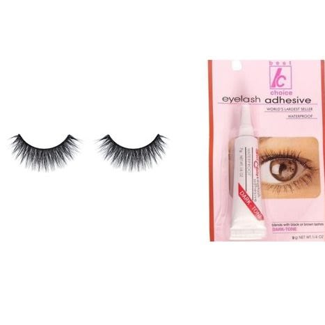 Resuable Eyelashes With Glue