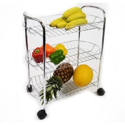 3-tier Kitchen Trolley & Storage Rack