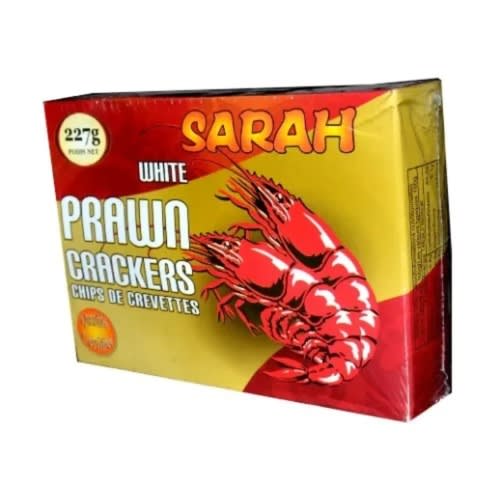White Prawn Crackers - 227g - Pack Of 4