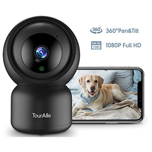 Wifi Indoor Security Camera, With Motion Tracking