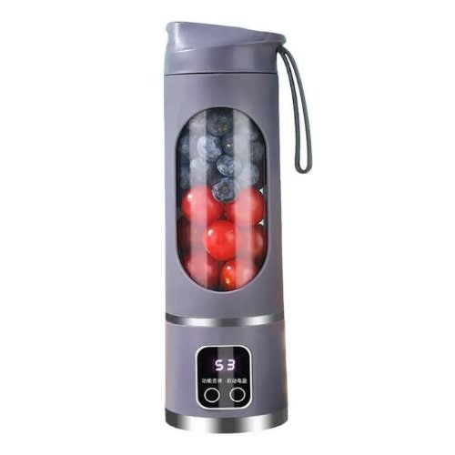 Portable Electric Fruit Juicer - USB Rechargeable Blender Machine - 450ml