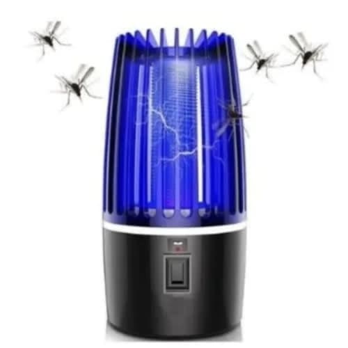 Rechargeable Mosquito Killer Lamp With Electric Shock & Dual Mode Function