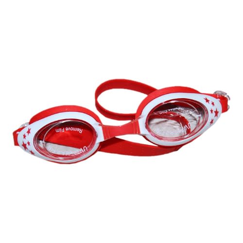 Girls Swimming Goggles - Red