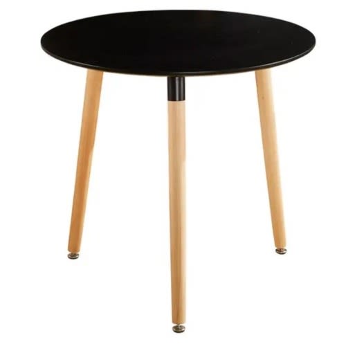 Round Dining Table - Black