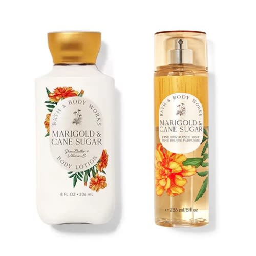Marigold & Cane Sugar Lotion & Body Mist - 8 Oz. - 2pcs