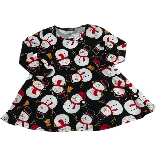 Snowman Longsleeve Dress