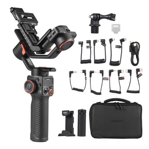 Hohem Isteady Mkt Kit Ai Tracking 3 Axis Gimbal For  Dslr Mirrorless, Compact, Action Came