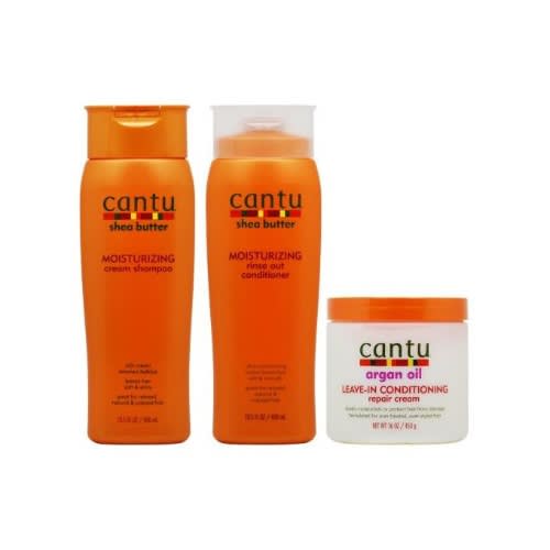 Moisturizing Shampoo & Conditioner - 400ml + Argan Oil Leave-in Conditioner - 16 oz