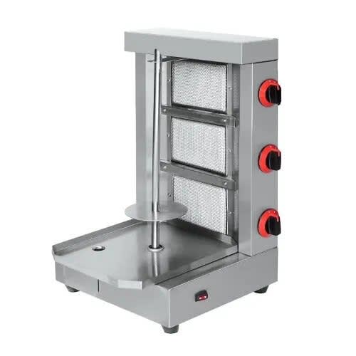 3-burner Gas Shawarma Grill Machine