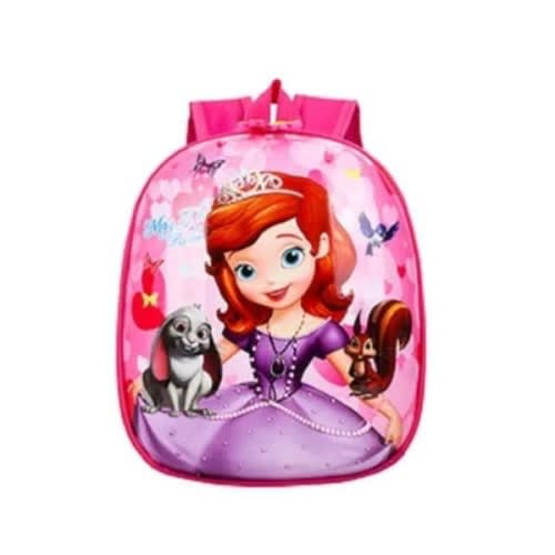Buy Sofia Hard Shell Kids Kindergarten School Backpack -12