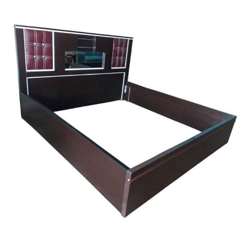 Pawafu Superb 6×6 Bed Frame With Leather Head Board