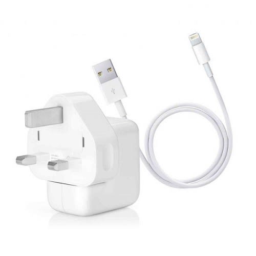 12w Fast Wall Charger With Lightning Usb Data Cable For Iphone