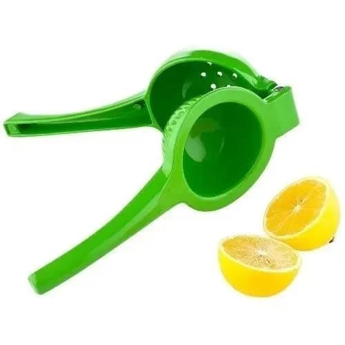 Plastics Lemon Juice Extractor And Squeezer - Green