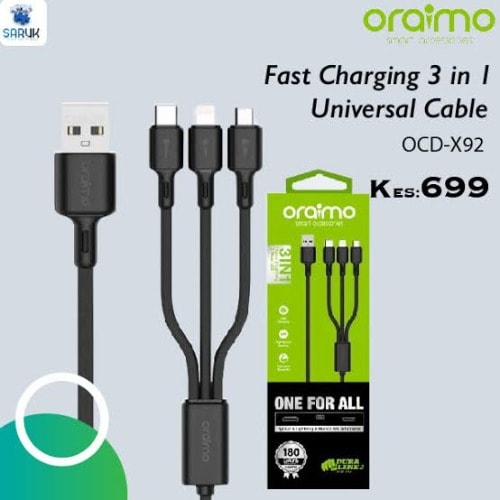 Oraimo All In One Cable Cord
