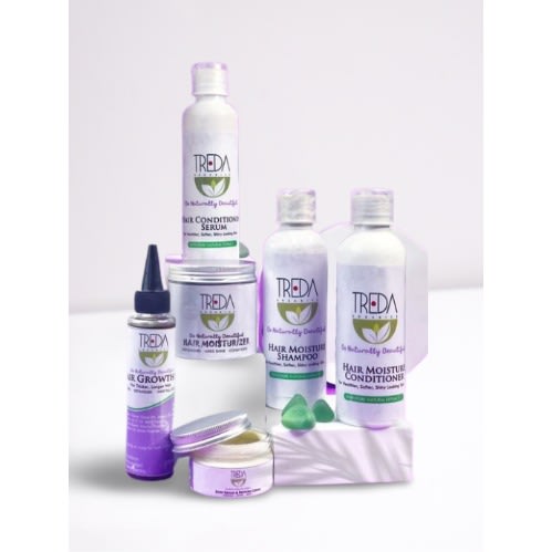 Complete Hair Care Set + Free Satin Bonnet And Comb - 900g