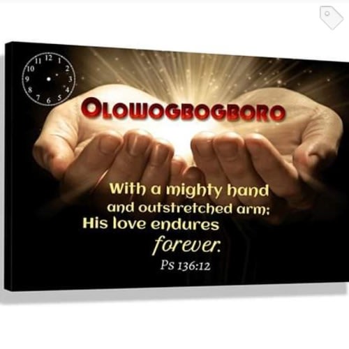 Olowogbogboro Single Panel Canvas