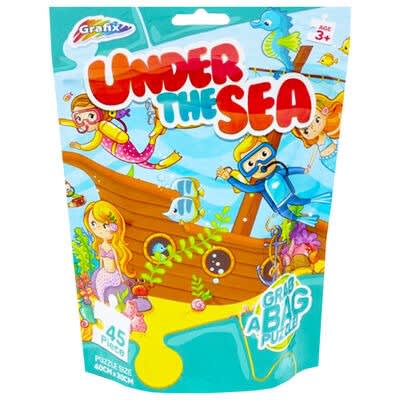 Under The Sea Puzzle In A Bag - Jigsaw Puzzle For Kids