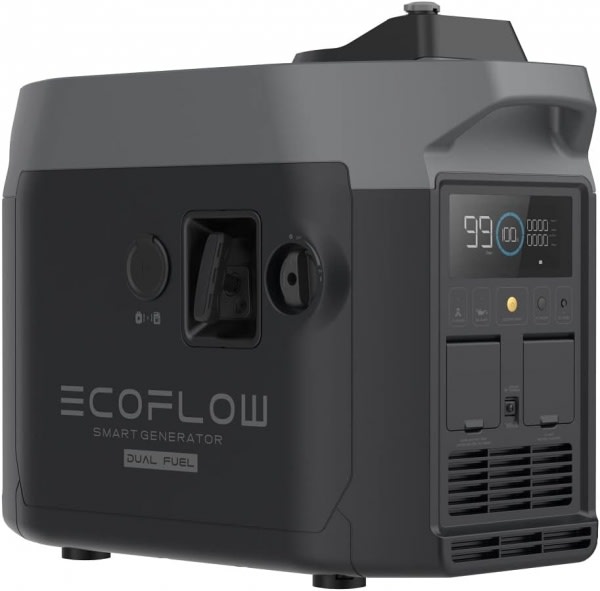Ecoflow 1800w Dual Fuel Smart Generator With Both Lpg And Gas Powered Support, Smart Control,