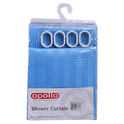 Striped Shower Curtain - Blue