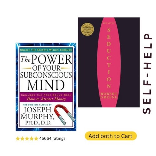 The Power Of The Subconscious Mind By Joseph Murphy + The Art Of Seduction By Robert Green