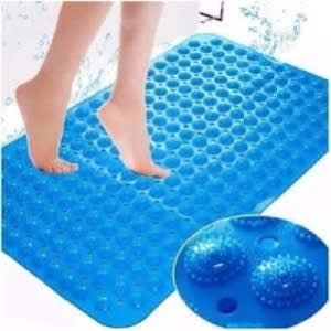 Anti Slip Bath Mat - Blue