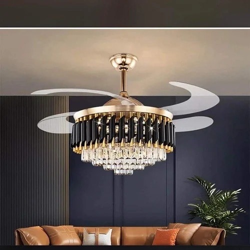 Chandelier Light With Fan - 1000W