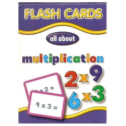 Wilco Flash Cards All About Multiplication