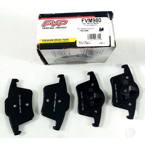 Fvp - fvm-980 Semi-metallic Rear Brake Pad - Set