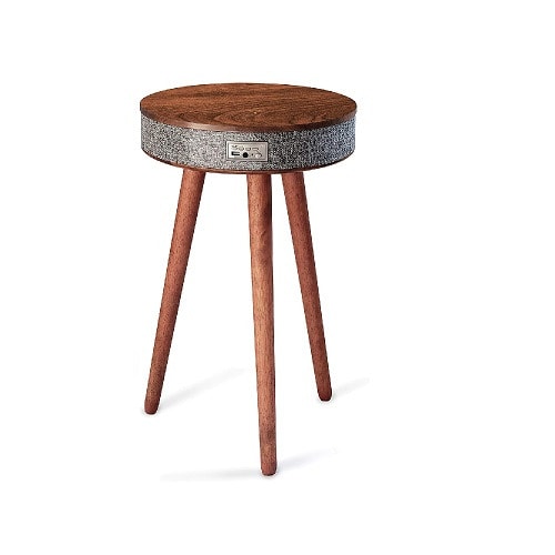 Bluetooth Speaker Side Table + Wireless Charger