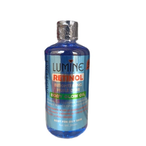 Lumine Retinol Brightening & Glowing Face & Body Oil - 300ml