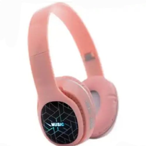 Wireless Hz Bt366 Headset Pink
