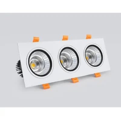 T2 Triple Led Spot Light - 3 X 3 X 1W - White