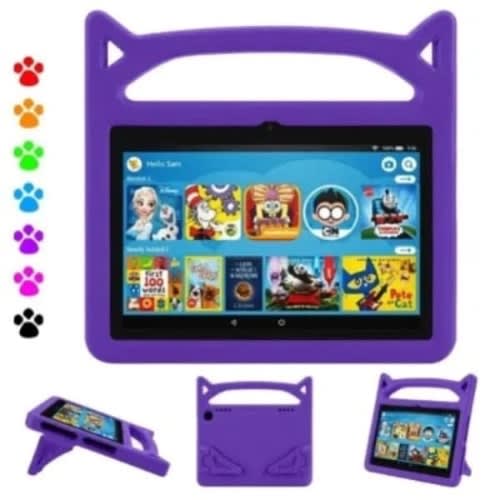 Kids Shockproof Defender Case For Amazon Fire Hd 8 2020