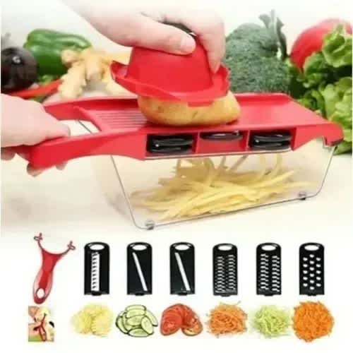 Vegetable Slicer - 6 In 1