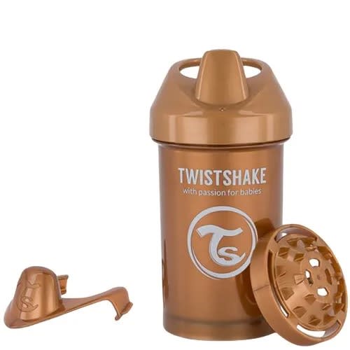 Twistshake Crawler Cup - 300ml 8+mth - Pearl Copper