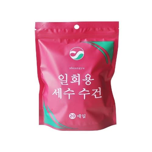 Portable And Disposable Compressed Large And Thick Outdoor Travel Towel For Face-20pcs