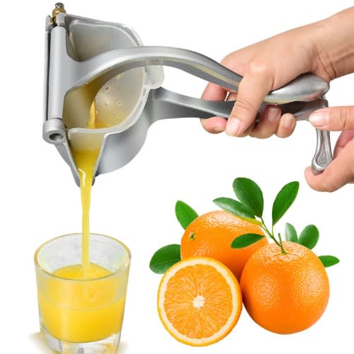Heavy Duty Single Press Stainless Steel Manual Juicer