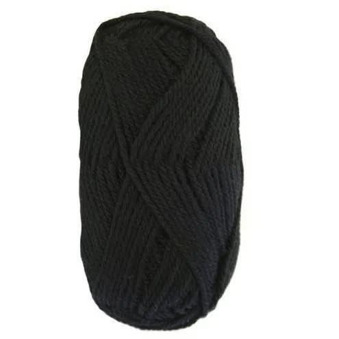 Knitting Crotchet Wool And Yarn Extra - Black - 100g X 6 Pieces