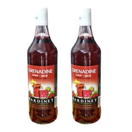 Bardinet Grenadine Syrup For Drinks And Cocktail - 1000cl-x2pieces