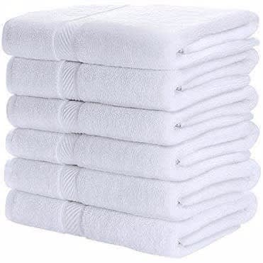Towel Bundle - 6 Pcs - White
