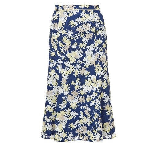 Monaco Floral Print Skirt