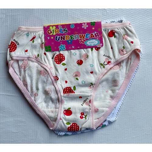 Set Of 3 Cherry Girls Briefs