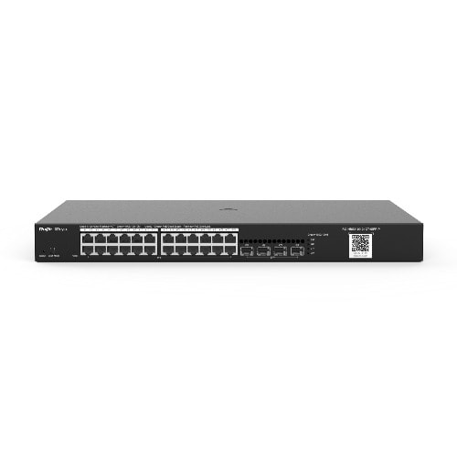 28-port Gigabit Layer 2 Cloud Managed Poe Switch - Ruijie Rg-nbs3100-24gt4sfp-p