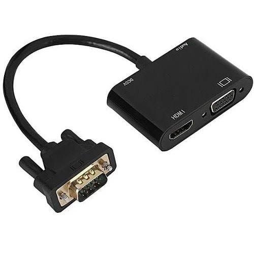 VGA To HDMI - VGA - 2 In 1 Adapter