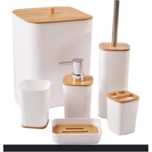 Bathroom Accessories - 6pcs