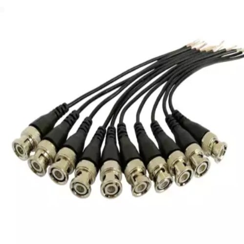 100 Pieces Bnc Male  Connector To Female Adapter Dc Power Pigtail Cable